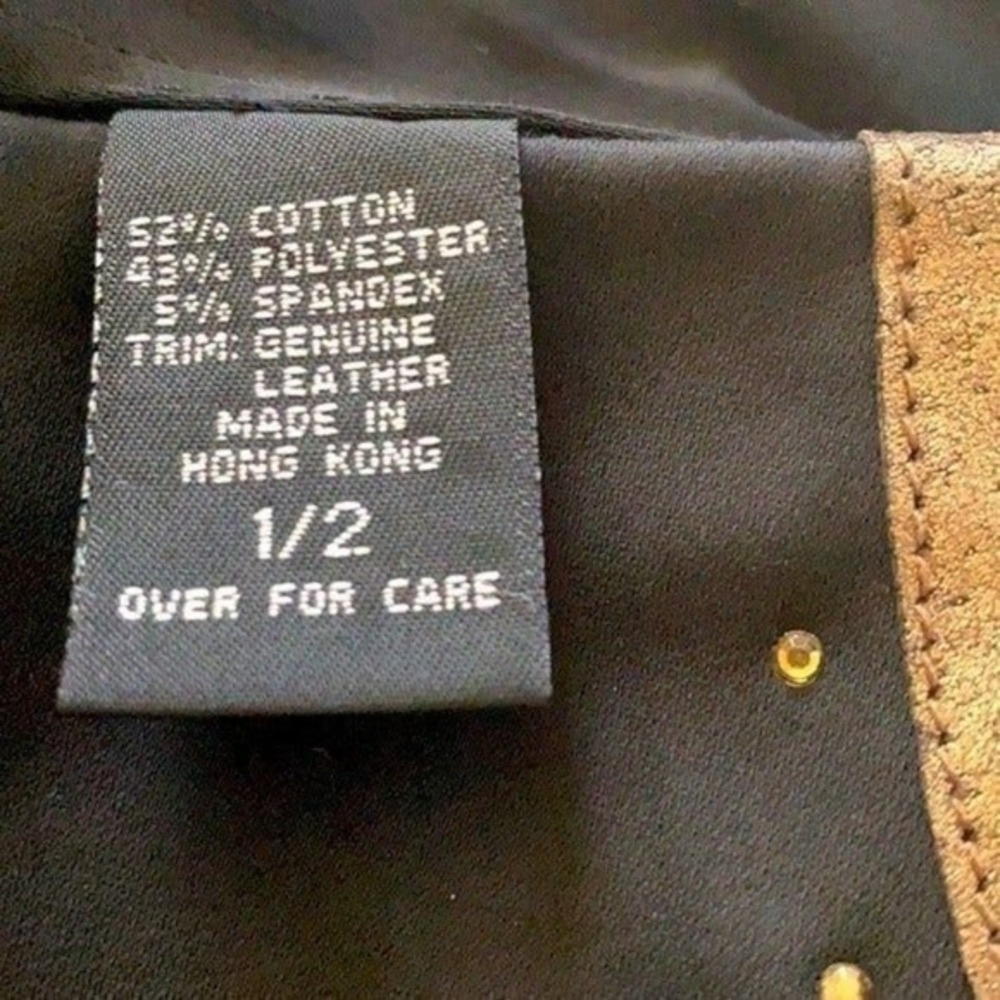 EXPRESS Mid Rise Dress Pants Black 1/2 - Picture 7 of 11